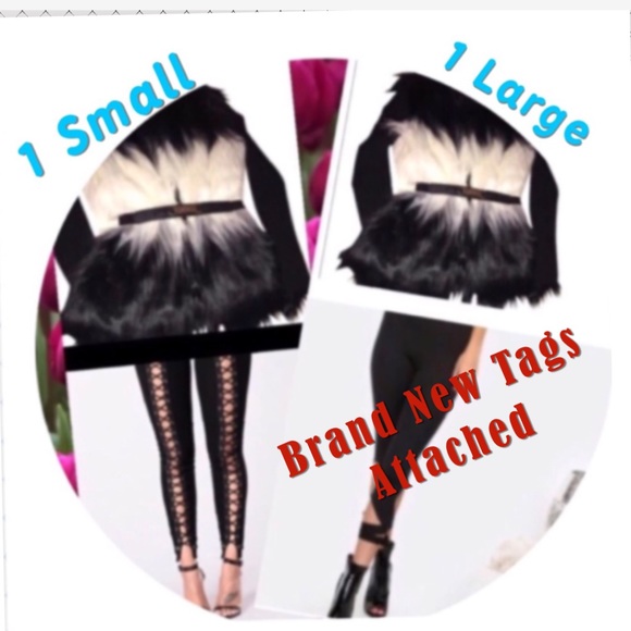 Design History Fur Vest Sweater Sleeves. Flows in the wind like your hair. GORG - Picture 1 of 11